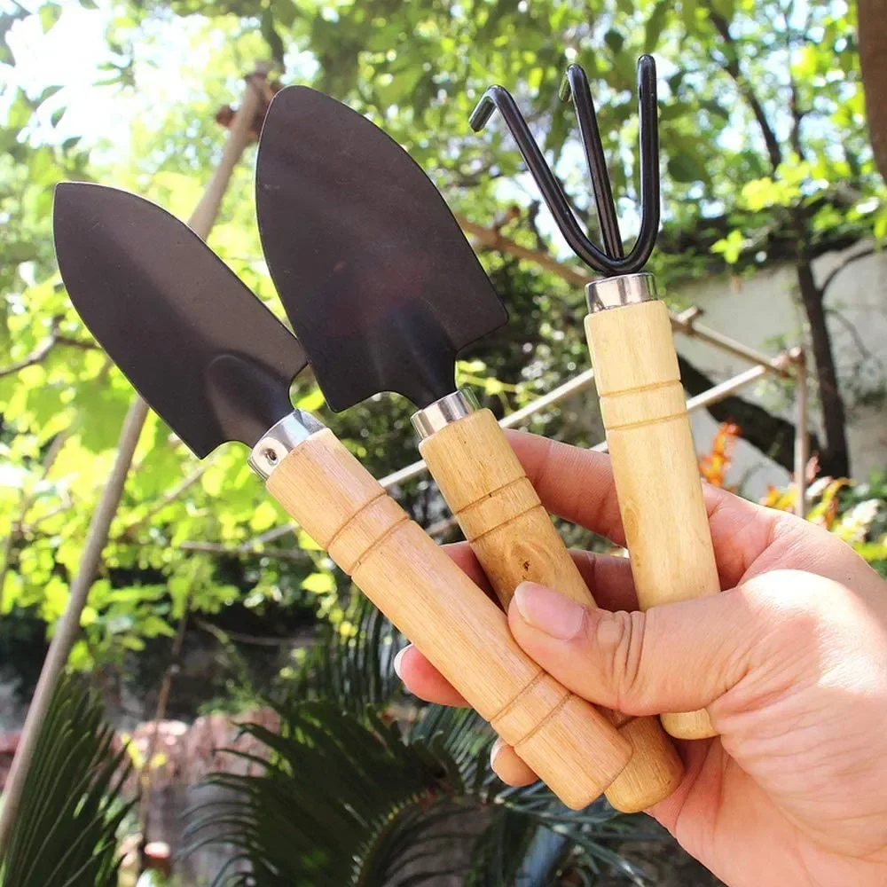 Gardening Tools Vegetables - Ensemble de 3 mini outils de