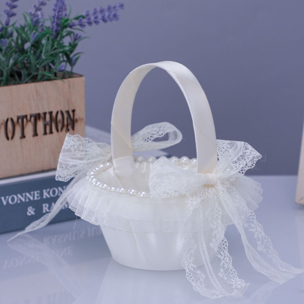 Panier de mariage en dentelle  - Gardening Tools Girls avis et prix