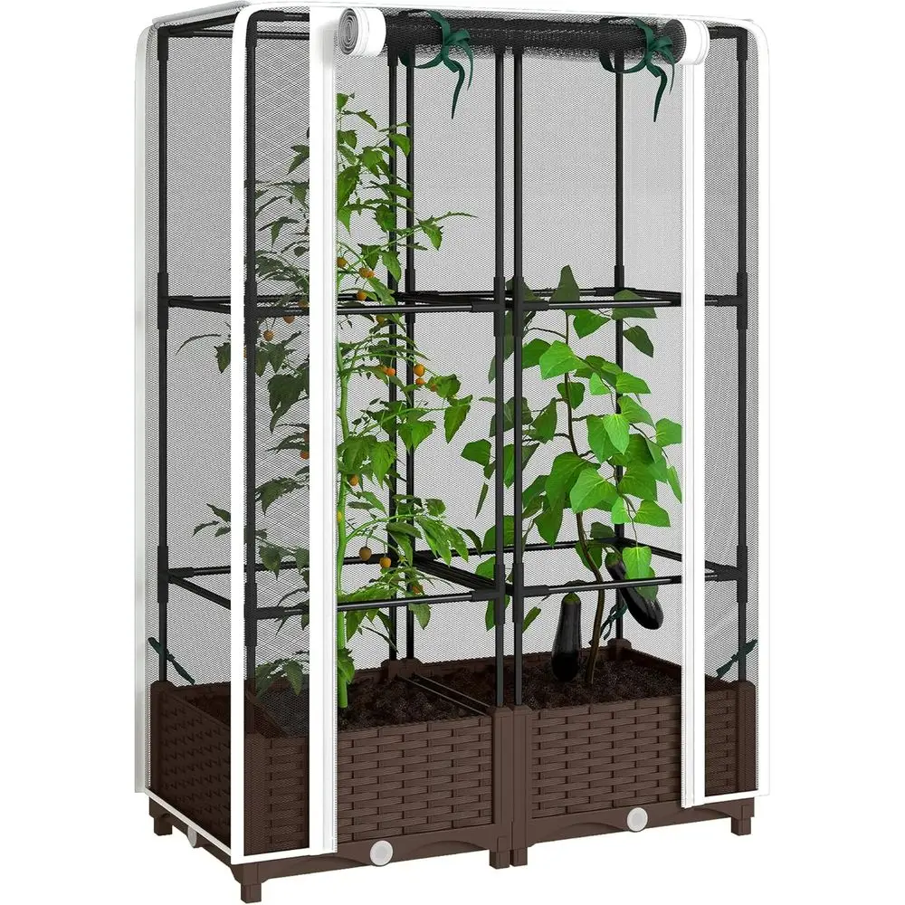 Bac de jardin surélevé avec tr - Self-Watering Planter avis et prix