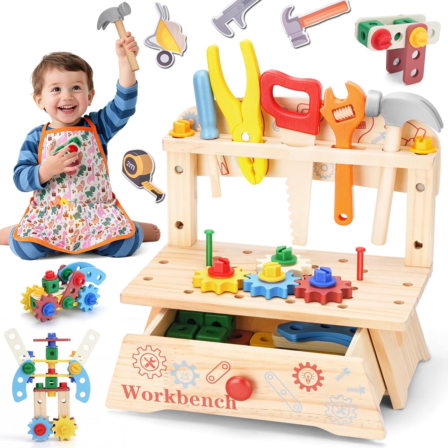 Banc à outils en bois pour enf - Gardening Tools Girls avis et prix