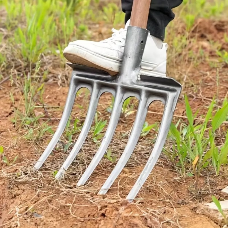 Fourche de jardin en acier au  - Spade Digging Fork avis et prix