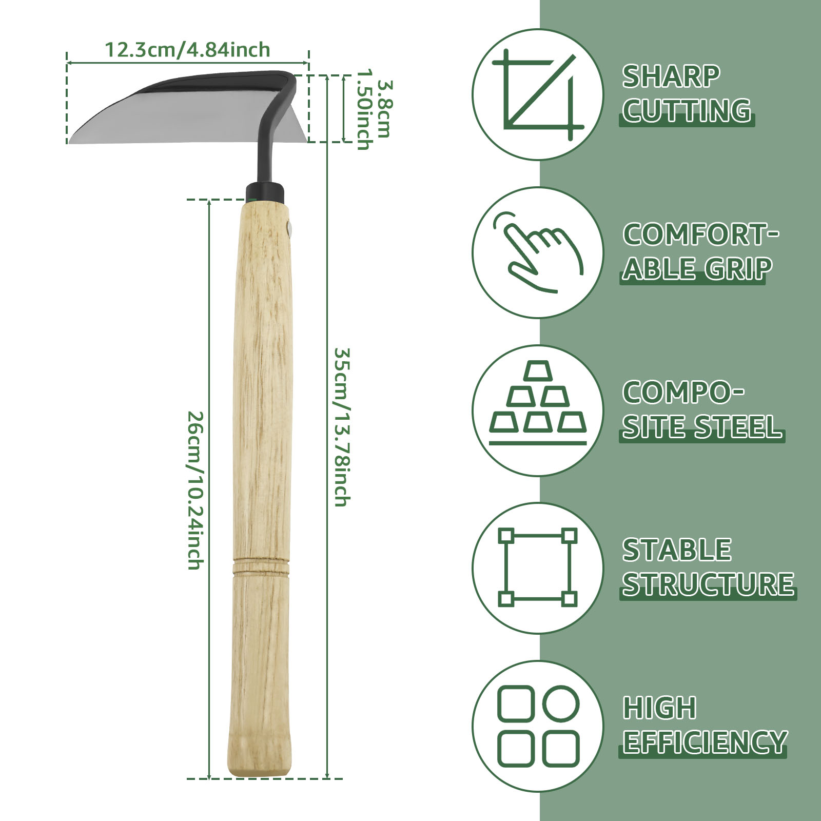 Sarcloir de désherbage de styl - Gardening Hand Tools Japanese avis et prix