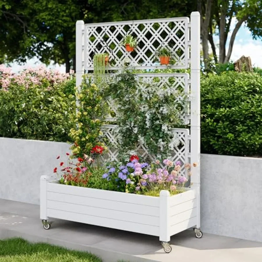 Bac de jardin surélevé à treil - Self-Watering Planter avis et prix