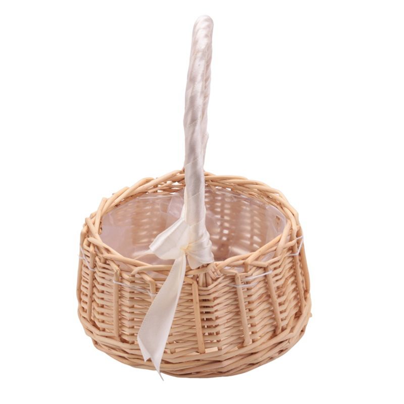 Panier à fleurs en osier tress - Gardening Tools Girls avis et prix