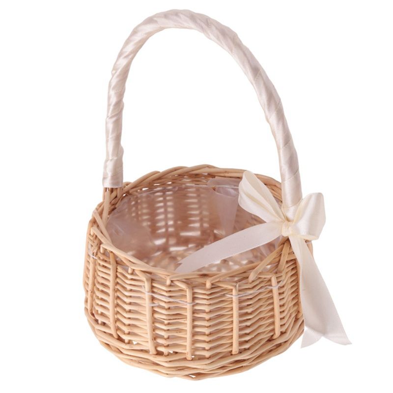 Panier à fleurs en osier tress - Gardening Tools Girls avis et prix