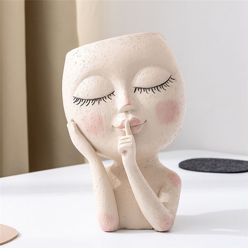 REST – Vases à tête de visage  - Gardening Tools Girls avis et prix