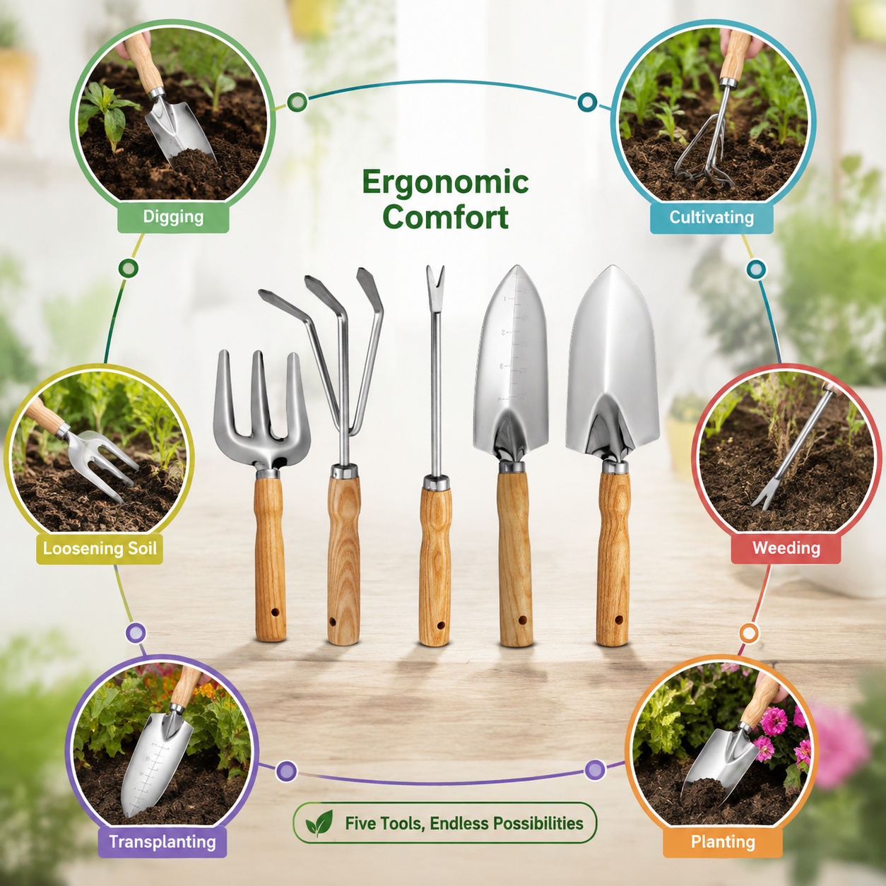 Ensemble d'outils de jardinage - Spade Digging Fork avis et prix