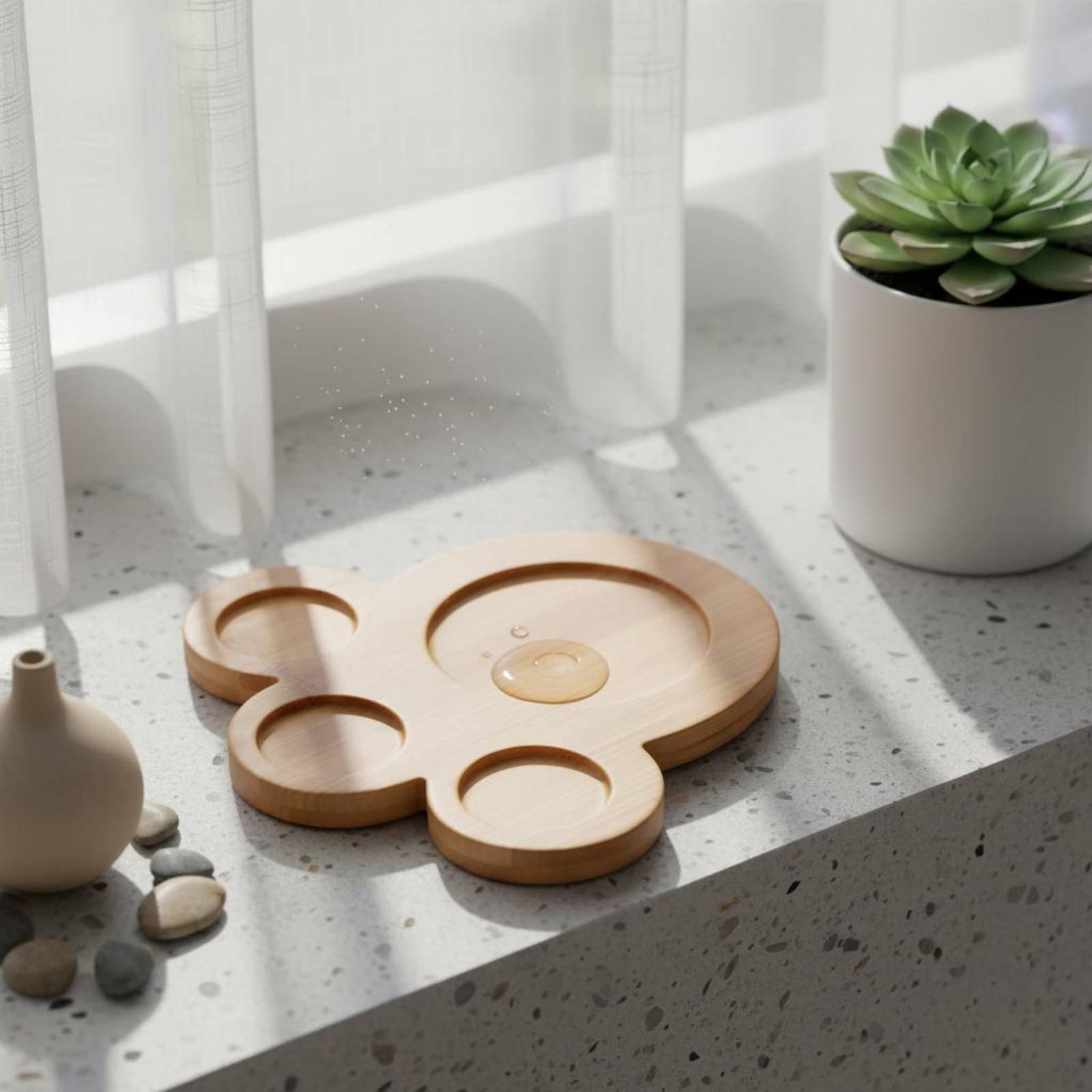 Socle en bambou industriel pou - Gardening Tools Essential avis et prix