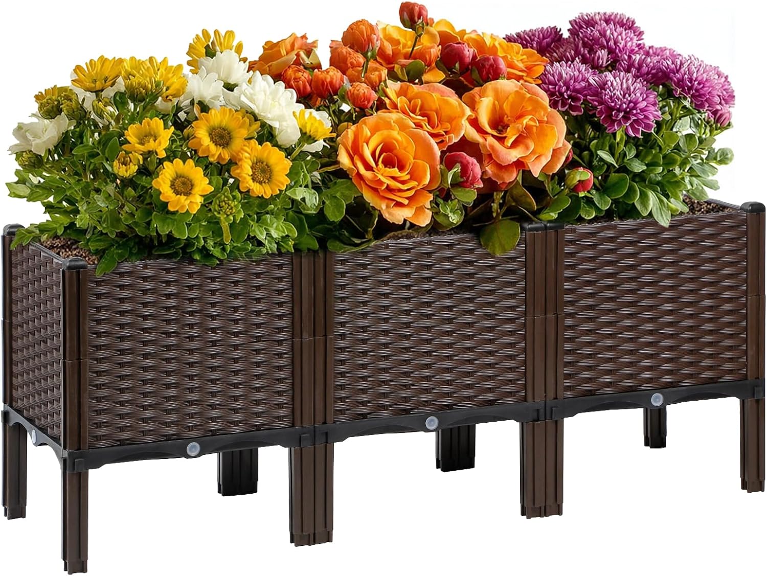 Jardinière en rotin pour l'ext - Self-Watering Planter avis et prix