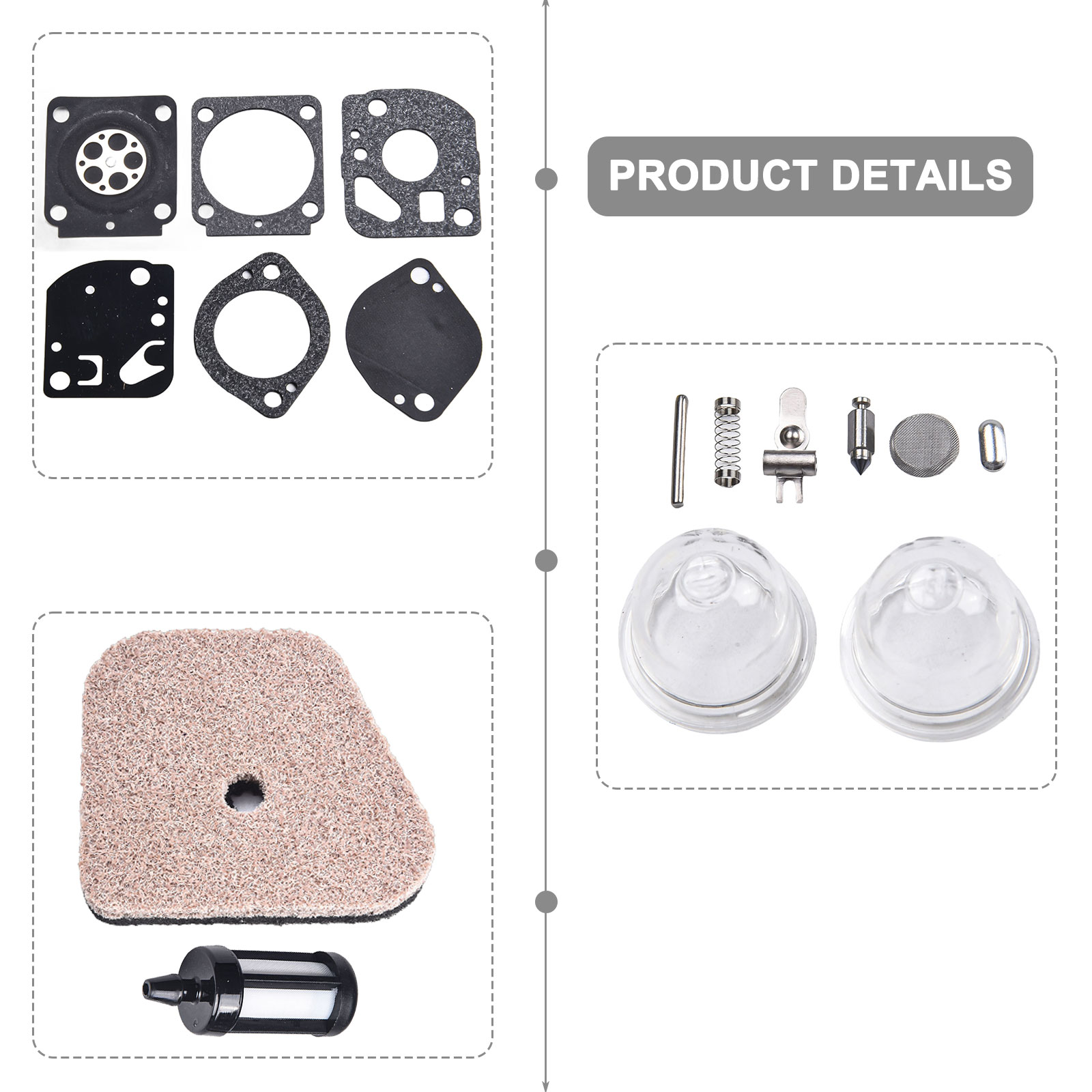 Kit d'entretien de carburateur - Gardening Tools Essential avis et prix